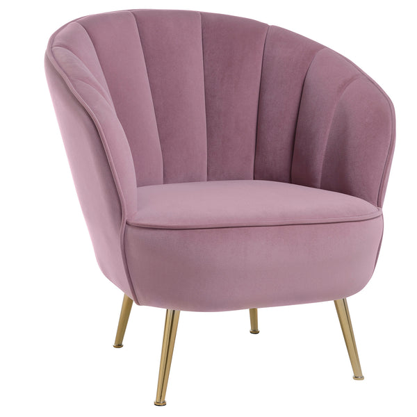 Shelby Chair - Pink - grey