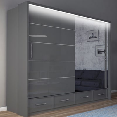 MARSYLIA  208cm SLIDING WARDROBE