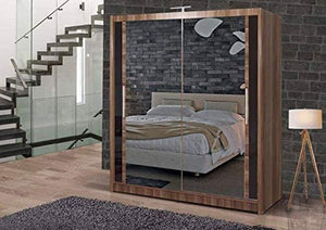 Double Mirror Sliding Door Chicago Sliding Wardrobe