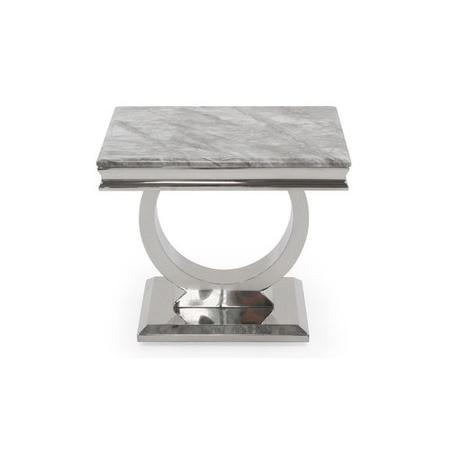 Ariana Grey Marble Lamp Table/Side Table/Coffee Table