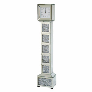 Crushed Diamond Floor Clock / Wall Clock