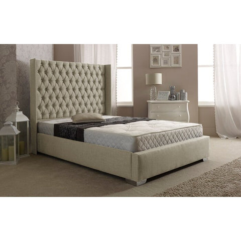 Reeta Chesterfield Long Headboard Bed Frame