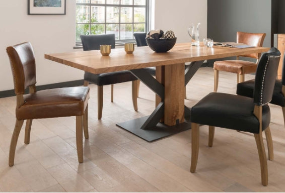 Lindau Dining Table  180cm+6 dinning chairs