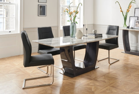 Luciana Dining Table - 200Cm + Dining Chairs