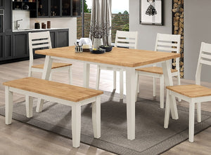 Riina Dining Table 120Cm + 4 Dining chairs