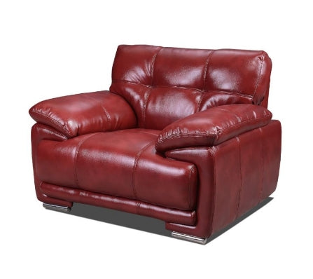 Wilmot Red Leather Sofa Collection