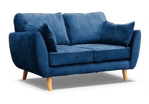 Connection Zinc Fabric Sofa Blue Collection