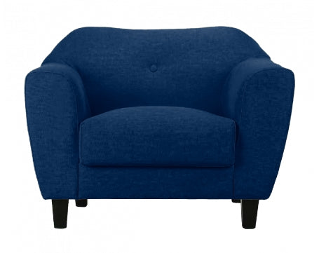 Alex Blue Fabric Sofa Collection