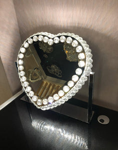 CRYSTAL LED DRESSING TABLE MIRROR