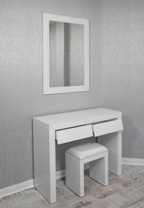 WHITE HIGH GLOSS DRESSING TABLE