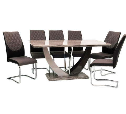 Atlantis Dining Table And Six Chairs