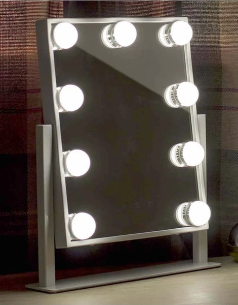 BRAND NEW WHITE HOLLYWOOD LED DRESSING  MIRROR MIRROR WALL MIRROR