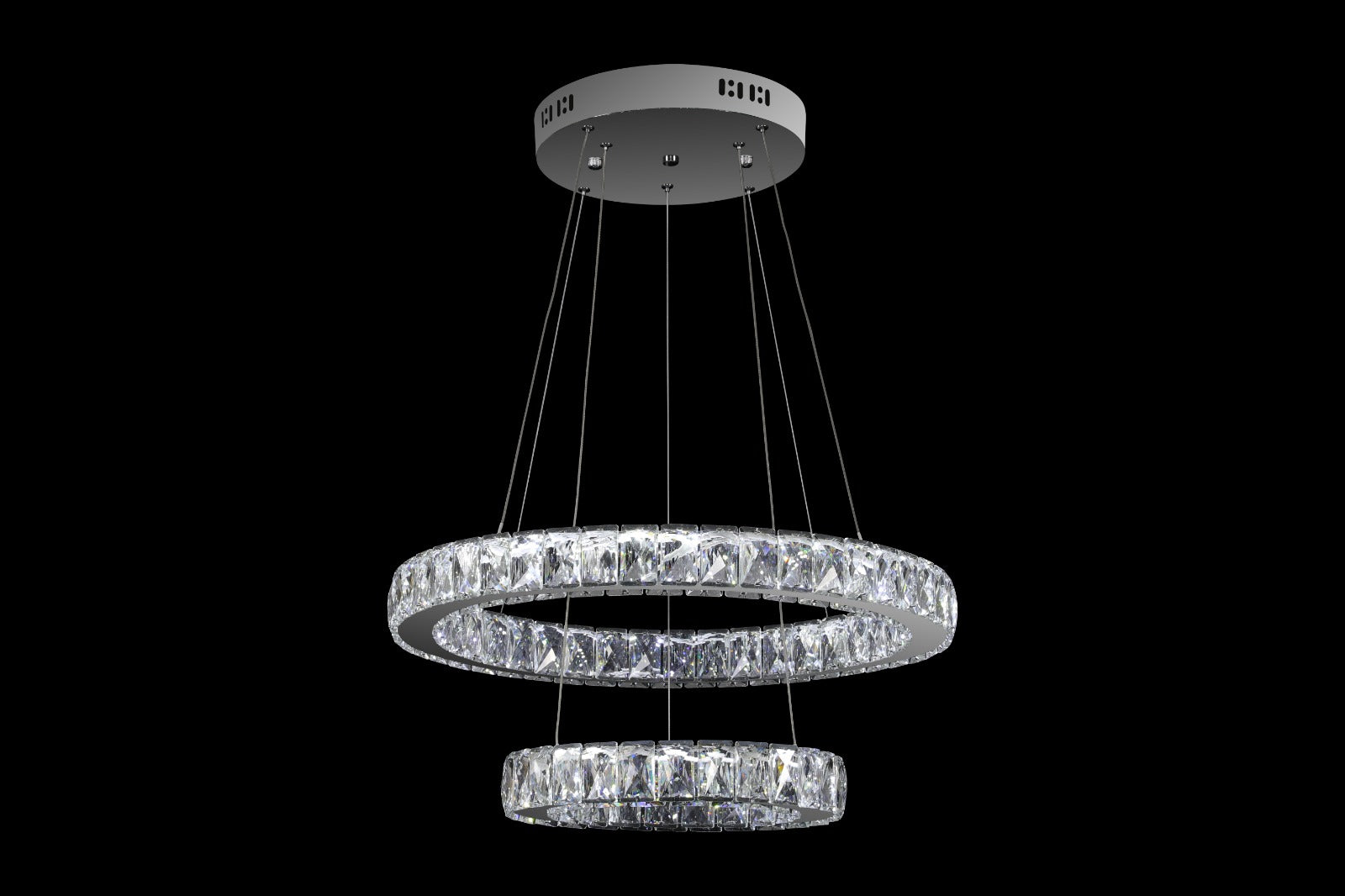 LED REMOTE CHANDELIER CEILING LIGHT