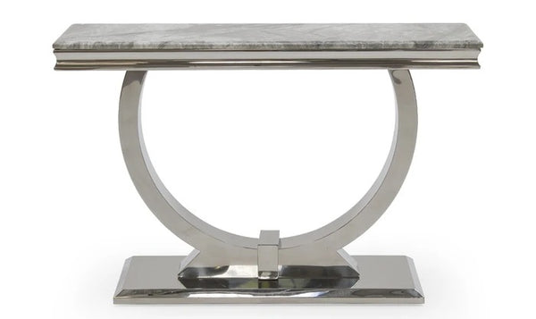 Ariana – Grey Marble Console Table