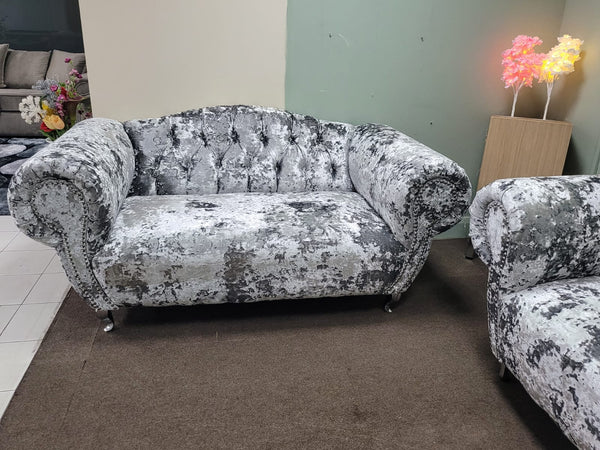 Sofia Double Crushed Velvet Sofa 3+2