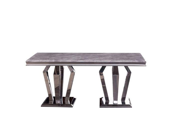 Arturo Marble Grey Dining Table Only