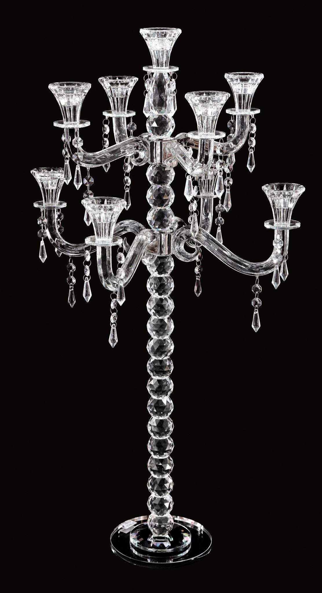 Crystal Ornament Candle Holder