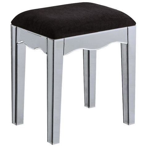 Smoke Mirrored Stool