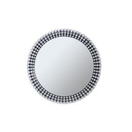 Black Round Wall Mirror