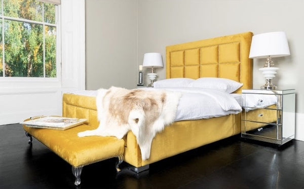 Havana Plush Velvet Bed Frame