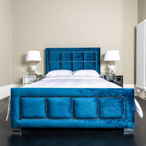 Havana Plush Velvet Bed Frame