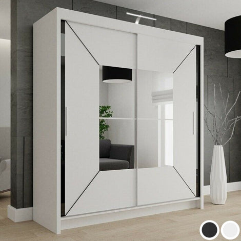 Mimi Mirrored  Door Sliding Wardrobe