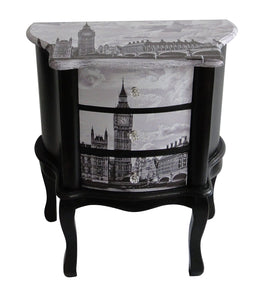 3 Drawer LONDON  Bedside