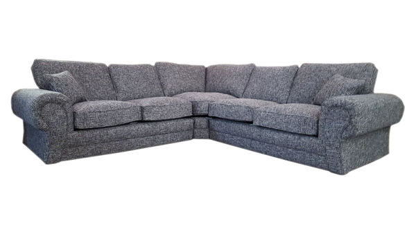 TANGLIA CORNER SOFA FABRIC - GREY