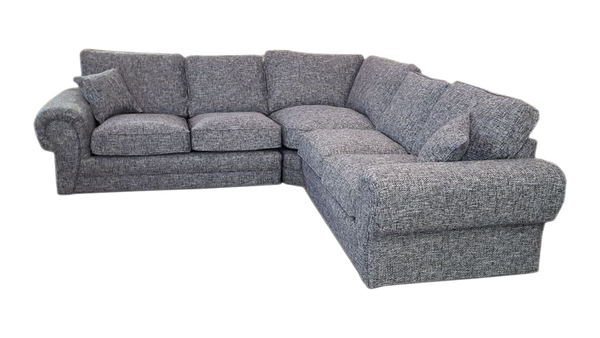 TANGLIA CORNER SOFA FABRIC - GREY