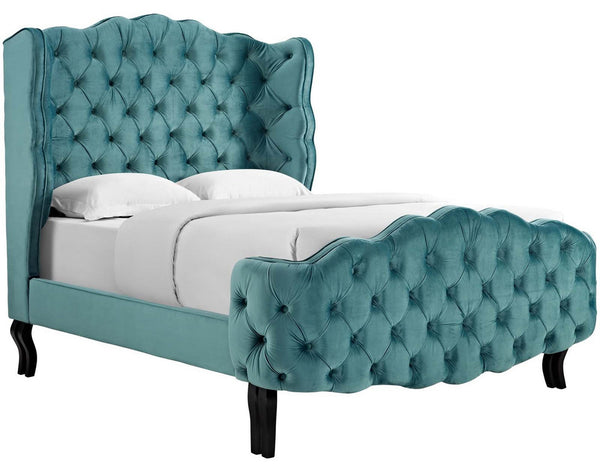 Nicola  Chesterfield Wing Bed Frame